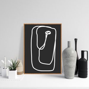 Quadro - Rachel Moya - Bw Node