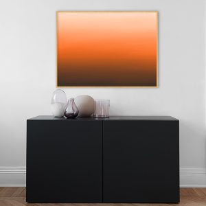 Quadro - Rachel Moya - Degradê Tons Terrosos Horizontal