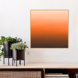 Quadro - Rachel Moya - Degradê Tons Terrosos Quadrados