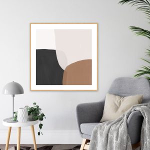 Quadro - Rachel Moya - Earthly Shapes N 02 Quadrado