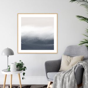 Quadro - Rachel Moya - Foggy Beach Quadrado