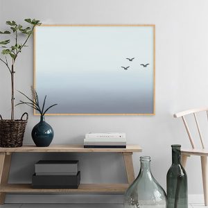 Quadro - Rachel Moya - Gaivotas Horizontal