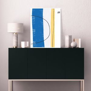 Quadro - Rachel Moya - Geometric Lines A