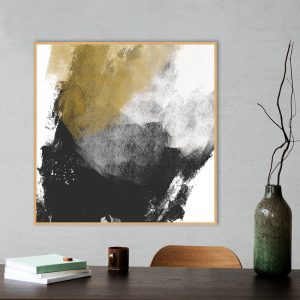 Quadro - Rachel Moya - Golden Shades N 05 Quadrado