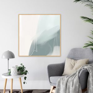 Quadro - Rachel Moya - Green Mist N 02 Quadrado