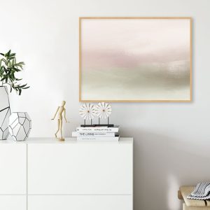 Quadro - Rachel Moya - Landscape Rose And Green