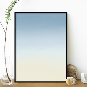 Quadro - Rachel Moya - Mar Em Pinceladas Diptico N 01