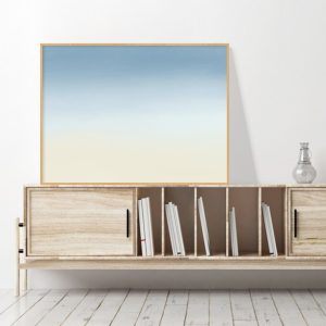 Quadro - Rachel Moya - Mar Em Pinceladas Horizontal