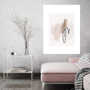 Quadro - Rachel Moya - Minimal Rose I N 01