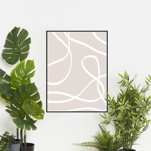Quadro - Rachel Moya - Modern Lines Rose