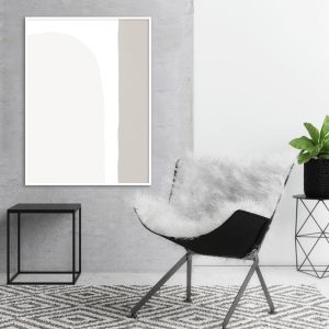 Quadro - Rachel Moya - Modern Shapes Neutral 04