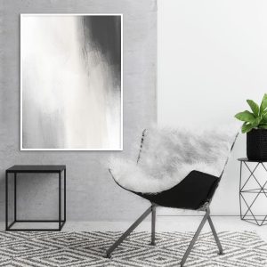 Quadro - Rachel Moya - Neutral Black And Grey N 02