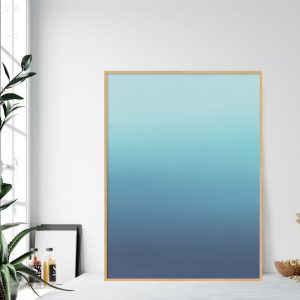 Quadro - Rachel Moya - Oceano Azul Díptico N 01