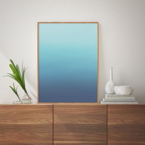 Quadro - Rachel Moya - Oceano Azul Díptico N 02