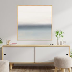 Quadro - Rachel Moya - Paisagem Azul Quadrado