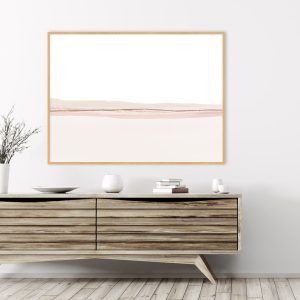 Quadro - Rachel Moya - Paisagem Rose Horizontal
