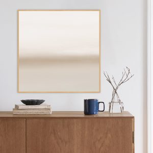 Quadro - Rachel Moya - Paisagem Tons De Bege Quadrado