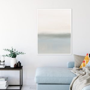 Quadro - Rachel Moya - Paisagem Verde E Azul