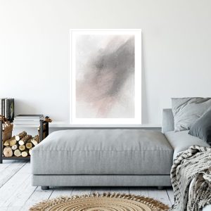 Quadro - Rachel Moya - Rose And Gray Mist