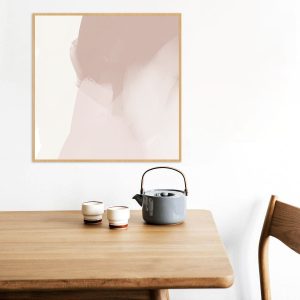 Quadro - Rachel Moya - Rose Mist N 01 Quadrado