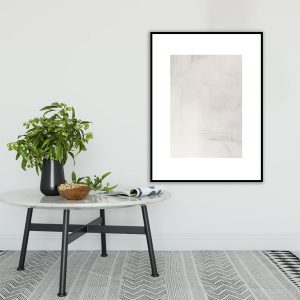 Quadro - Rachel Moya - Serene Neutral N 02 Borda Branca