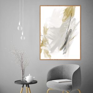 Quadro - Rachel Moya - Soft Minimal Strokes 02