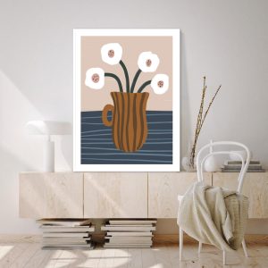 Quadro - Rachel Moya - Vaso De Flores Colorido 03