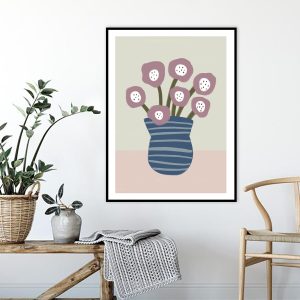 Quadro - Rachel Moya - Vaso De Flores Colorido 04