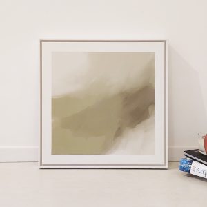 Quadro - Rachel Moya - Green Abstract Quadrado