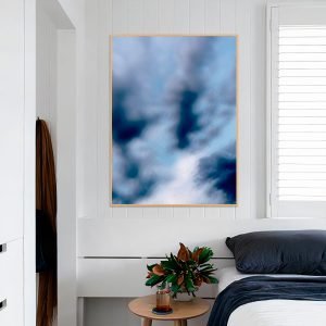 Quadro - Michel Fraitag - Abstrato Nuvens Carregadas