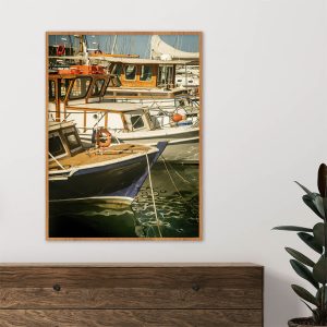 Quadro - Michel Fraitag - Barco E Serenidade 8
