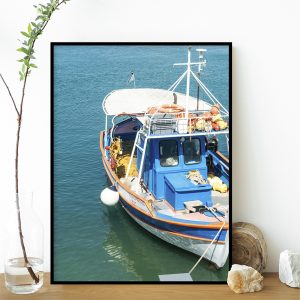 Quadro - Michel Fraitag - Barco Em Calmaria 2