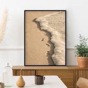 Quadro - Michel Fraitag - Pegadas Ao Mar 1