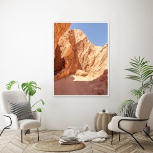 Quadro - Michel Fraitag - Piedras Rojas Con Cielo Azul 2