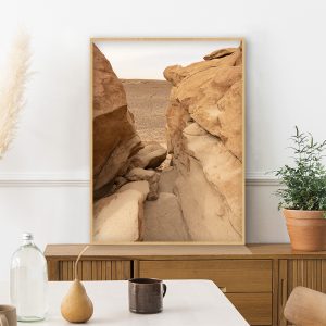 Quadro - Michel Fraitag - Rochas No Deserto 2