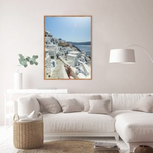 Quadro - Michel Fraitag - Santorinis Blue Sky 1