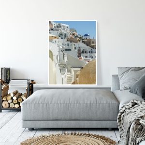 Quadro - Michel Fraitag - Santorinis Blue Sky 2