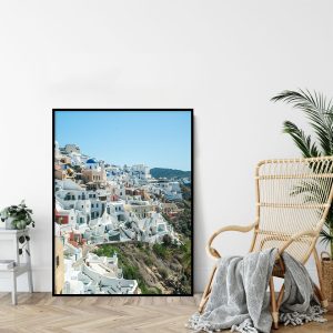 Quadro - Michel Fraitag - Santorinis Blue Sky 3