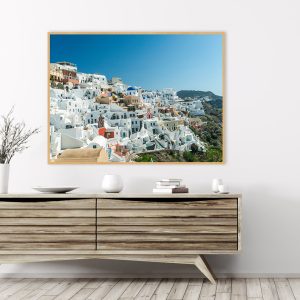 Quadro - Michel Fraitag - Santorinis Blue Sky 4