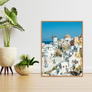 Quadro - Michel Fraitag - Santorinis Blue Sky 7