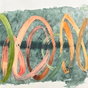 Obra de Arte – Aquarela Multicolor 1 – Cristina Dall’igna