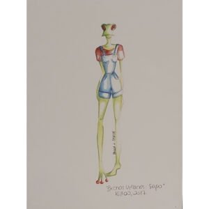 Obra de Arte - Paula L. Stein - Bichos Urbanos : Sapo (A5)