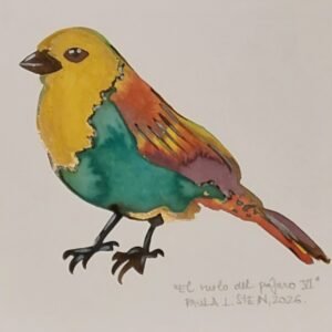 Obra de Arte - Paula L. Stein - El Vuelo del Pajáro VI