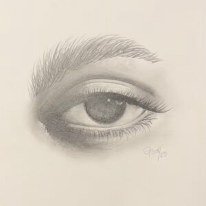 Obra de Arte – Olho – Gilson Esteves